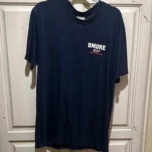Navy Blue Men's Short Sleeve Tee
